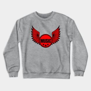 Music wing Crewneck Sweatshirt